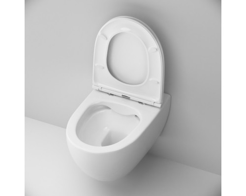 C111700SC Унитаз подвесной FlashClean безободковый с сиденьем микролифт C111700SC Унитаз подвесной FlashClean безободковый с сиденьем микролифт