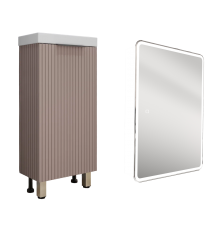 Мебель для ванной комнаты Style Line Соло 40 санд пудровый