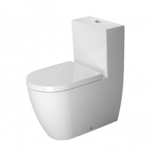 Duravit Me by Starck Унитаз  моноблок   37х65 см, слив универсальный,  с креплениями, цвет белый/хром. 0938100005,  2170092000