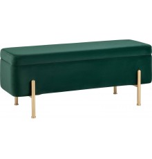 Банкетка Stool Group Болейн 110 велюр зеленый