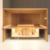 Effegibi Air 105 Corner Био-Сауна 247x182x213см, угловая DX, цвет: осина термообработанная. BI 91 10 0003