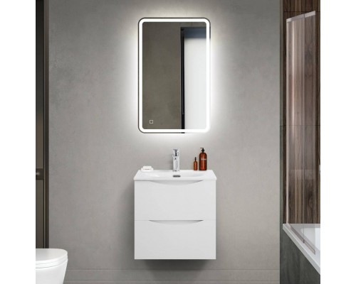 Мебель для ванной комнаты BelBagno Marino-cer-mini 50 подвесная, bianco lucido