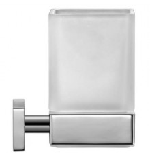 Duravit Karree Подвесной стакан, мат.колба, цвет: держателя: хром. 0099511000