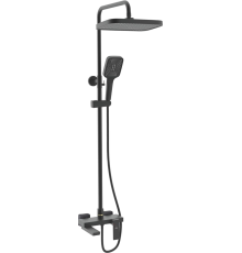 Душевая стойка Rose R1836H черная