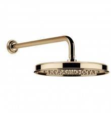 Gessi Venti20 Верхний душ Oslash;32.8см., с настенным держателем 38.9см., цвет: Warm Bronze PVD. 65149#735