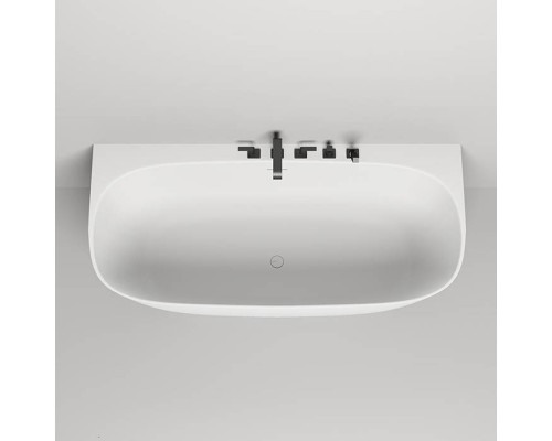Salini Sofia Wall 180 Ванна пристенная 180х85х61cм., донный клапан UpDown, сифон, слив-перелив, материал: S-sense , цвет: белый глянцевый. 102513G