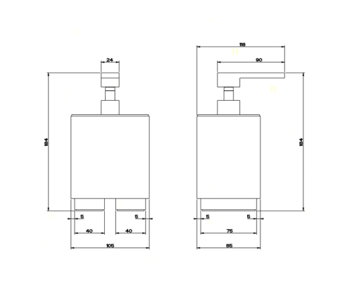 Gessi Rettangolo Дозатор для жидкого мыла настольный, цвет: хром/белый. 20837#031 Gessi Rettangolo Дозатор для жидкого мыла настольный, цвет: хром/белый. 20837#031