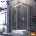 W90G-404-120280-MT Душевое ограждение 120x80 см, без поддона