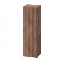 Duravit DuraStyle Колонна, 1 дерца, 4 стеклянные полки, петли слева, 40x36х140см., напольная, цвет: орех натуральный. DS1219L7979