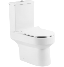 Унитаз-компакт BelBagno Norma BB339CPR безободковый, крышка Piano BB2111SC с микролифтом, бачок BB339T