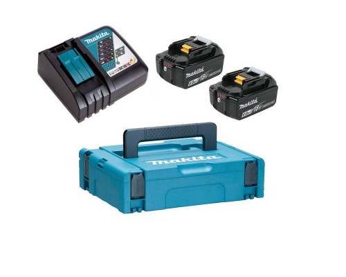 Набор Makita MAKPAC PSK MKP1RG182 BL1860B + DC18RC (198118-0)