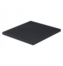 Duravit Stonetto Поддон композитный квадратный 90x90х5см, d9см, цвет: Антрацит. 720146680000000,  790168000000000