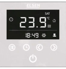 Терморегулятор Elsen EKA.01.01W для естественной конвекции, белый