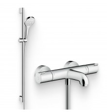 Душевой комплект Термостат Hansgrohe Ecostat 1001 CL ВМ 13201000 для ванны с душем + Гарнитур Croma Select S Multi 26570400