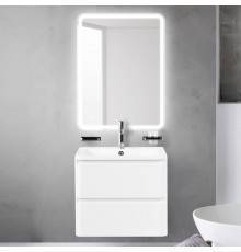 Мебель для ванной комнаты BelBagno Albano 60 подвесная, bianco lucido