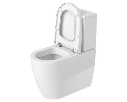 Duravit Me by Starck Унитаз моноблок 37х65 см, слив универсальный, с креплениями, цвет: белый . 2170090000