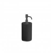 Gessi Tondo Дозатор для жидкого мыла, настольный, цвет: Black Metal Brushed PVD/черный. 66438#707