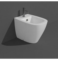 Simas Juniper Биде напольное 53,5x370xh42см., с 1 отв., цвет: белый. JU04bi