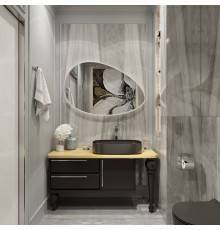 Мебель для ванной комнаты STWORKI Prestige 140 black matt
