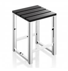 Decor Walther DW 68 Табурет 30x30x42.5 мм, дерево, напольный, цвет: хром / венге. 0503605