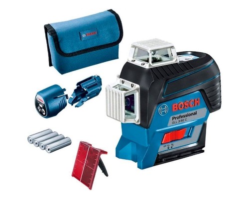 Нивелир лазерный Bosch GLL 3-80C+BM1+LR7+L-boxx