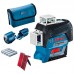 Нивелир лазерный Bosch GLL 3-80C+BM1+LR7+L-boxx
