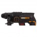Перфоратор аккумуляторный бесщеточный WORX WX381, 20В, 4Ач x1, ЗУ 2А, кейс