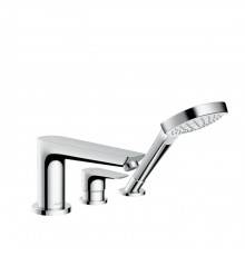 Hansgrohe Talis E Смеситель на край ванны, на 3 отв., с ручным душем, цвет: хром. 71730000