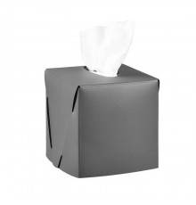 ADJ Салфетница Kleenex, 12x12xH12 см., цвет: серый/черный. 0015.03/01