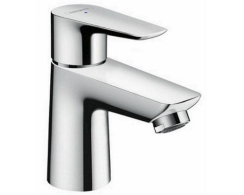 Hansgrohe Talis E 80 Смеситель для раковины 80, однорычажный, со сливным клапаном push-open, цвет: хром. 71701000 Hansgrohe Talis E 80 Смеситель для раковины 80, однорычажный, со сливным клапаном push-open, цвет: хром. 71701000