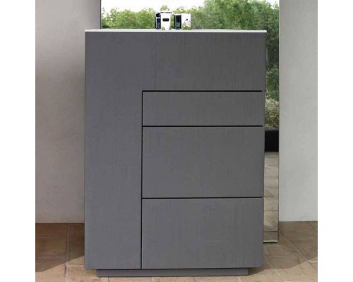 NOORTH milldue edition TOUCH Комплект мебели 64х40х88см, напольный, 3 ящика, слив в пол, раковина Milltek, смеситель H2O, цвет: Argilla матовый. 9612, 2916.2.16 NOORTH milldue edition TOUCH Комплект мебели 64х40х88см, напольный, 3 ящика, слив в пол, раковина Milltek, смеситель H2O, цвет: Argilla матовый. 9612, 2916.2.16