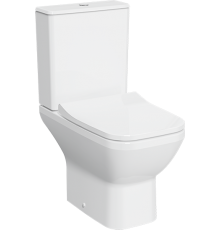 Унитаз-компакт VitrA Integra Square Open-Back 9833B003-7205 с микролифтом
