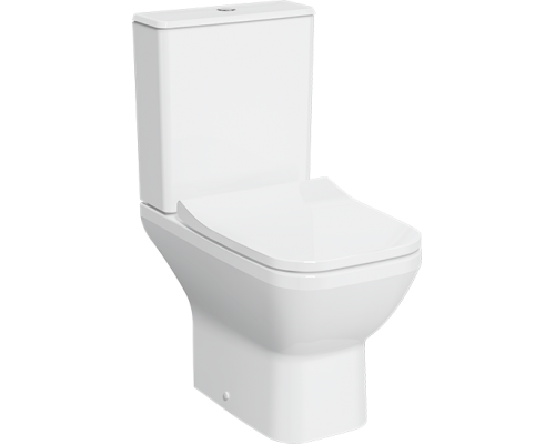 Унитаз-компакт VitrA Integra Square Open-Back 9833B003-7205 с микролифтом Унитаз-компакт VitrA Integra Square Open-Back 9833B003-7205 с микролифтом
