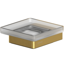 Мыльница WHITECROSS Cubo CU2420GLB брашированное золото