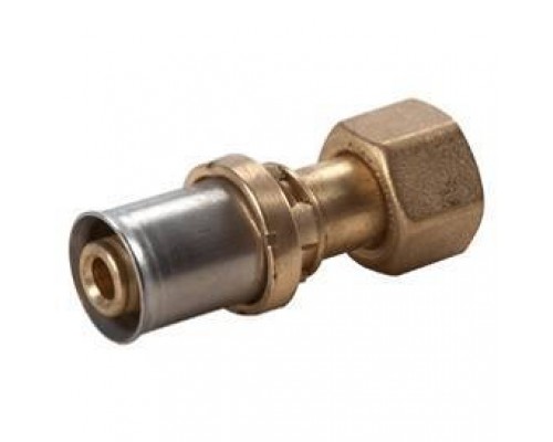 Муфта, Giacomini, RM179SP, НГ, 1/2, 16 x 2, латунь, с плоским кольцом, для труб GIACOTHERM, GIACOFLEX многослойных и полибутиленовых Муфта, Giacomini, RM179SP, НГ, 1/2, 16 x 2, латунь, с плоским кольцом, для труб GIACOTHERM, GIACOFLEX многослойных и полибутиленовых