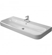 Duravit Happy D.2 Раковина 120x50.5 см, 1 отв., с переливом, цвет: белый. 2318120000