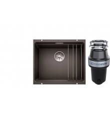 Комплект Мойка Blanco Etagon 500-U антрацит + Измельчитель KUCHENSTERN Muhle