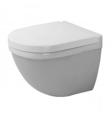 Duravit Starck 3 Унитаз подвесной, 48.5х36см, с креплением Durafix, цвет: белый. 2227090000