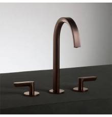 Fantini Icona Deco Смеситель для раковины, 3 отв., цвет: матовая медь. 53 P9 R107