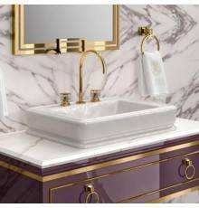 Oasis Раковина накладная, 88х47см., с 3 отв., цвет: белый. 0LTOPT92*3