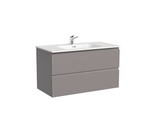 Тумба с раковиной Sancos Snob T 90, doha soft, раковина CN7002