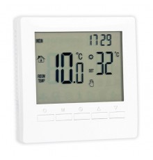 Термостат комнатный TEPLOCOM TSFR-Prog-220/3A 2-х канальный прогр., реле 250В, 3А. 936ТЕПЛОКОМ