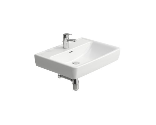 Laufen Pro Раковина 65х48х11,5см, подвесная/накладная с 1 отв., цвет: белый. 8.1895.3.000.104.1 Laufen Pro Раковина 65х48х11,5см, подвесная/накладная с 1 отв., цвет: белый. 8.1895.3.000.104.1
