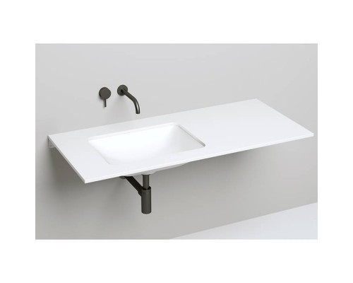 Salini Marea Раковина врезная снизу 55х40х13.4cм, без отв., без перелива, S-Stone, цвет: белый матовый. 1802206M