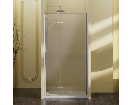 Душевая дверь в нишу Vincea Slim-N VDPH-5SN100CL 100 см, профиль хром, стекло прозрачное