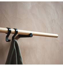 Agape Dot line Крючок подвесной, цвет: черный. ADTL0470N