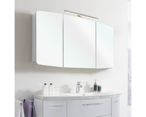 Pelipal Cassca Зеркальный шкаф с светодиодной подсветкой 120х67х17см, цвет белый глянц. CS-SPS05 ComfortN белый