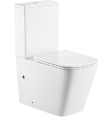 Унитаз-компакт Triton Corso Pro CO-3006 безободковый, с микролифтом