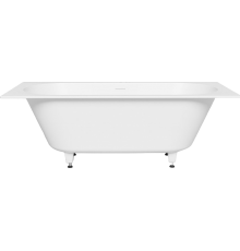 Ванна из искусственного камня Salini Ornella Kit Axis S-Sense 170x75 см, с ножками, с донным клапаном