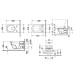 Duravit Starck 2 Унитаз 62х37.5х33.5см., подвесной, цвет: белый. 2533590000